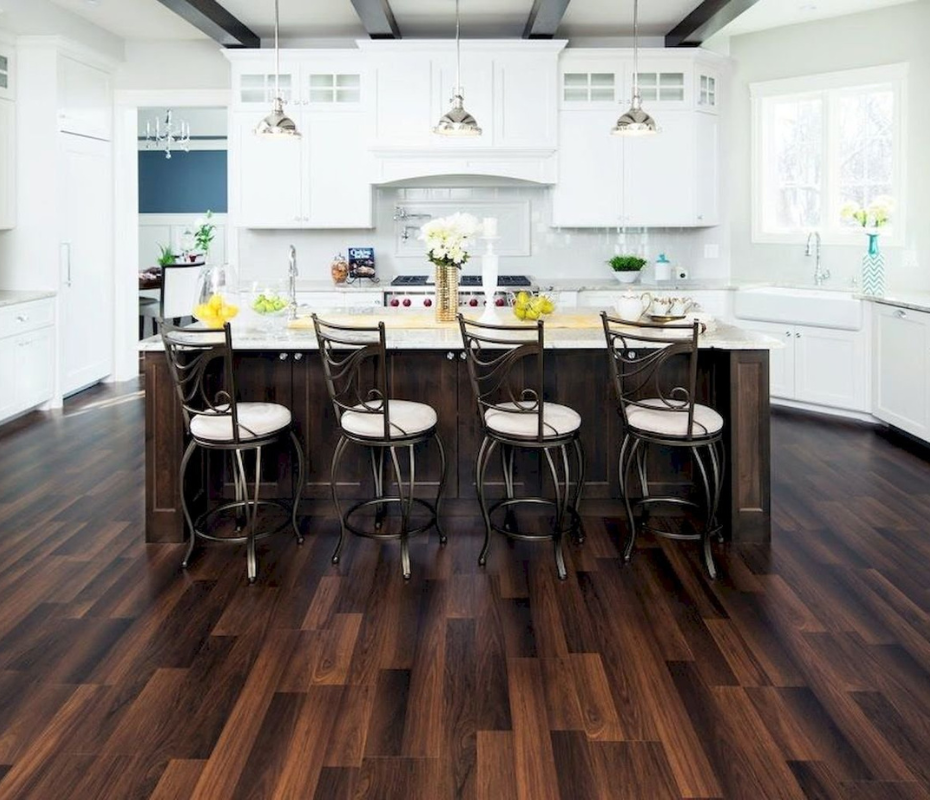 Home flooring upgrade with hardwood and slip-resistant tile — BK Los Angeles project photo